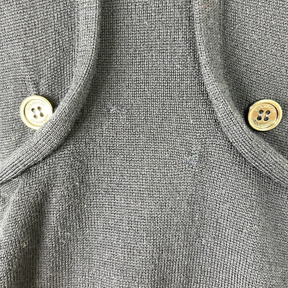 Burberry Merino Knit Piped Nova Check Turtleneck Sweater - Picture 9 of 12